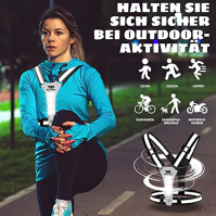 West Biking vysoce viditelná vesta na kole vedla reflexní páska běžecká vesta, USB dobíjecí světelná páska jogging reflexní vest